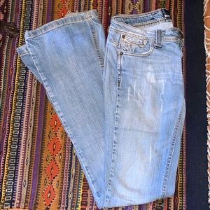 Flare Jeans Distressed
